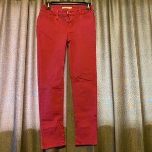 Levi’s 535 Super Skinny Hot Pink Jeans